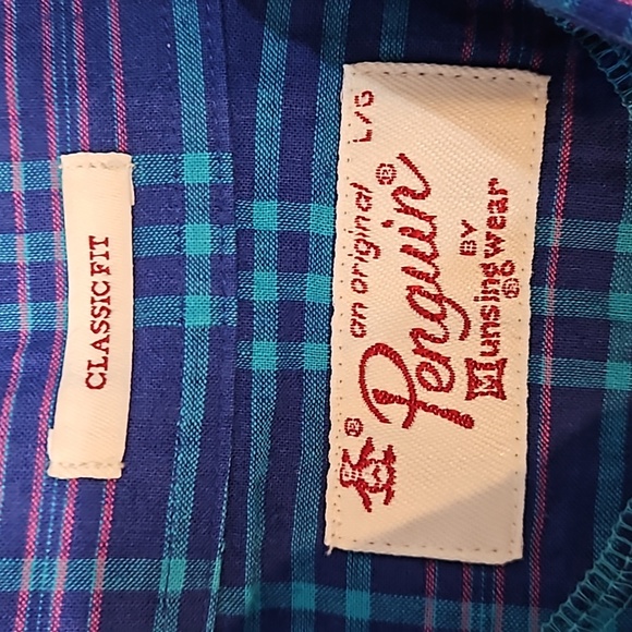 Penguin Men's Large Classic Fit Button Down - Picture 3 of 6